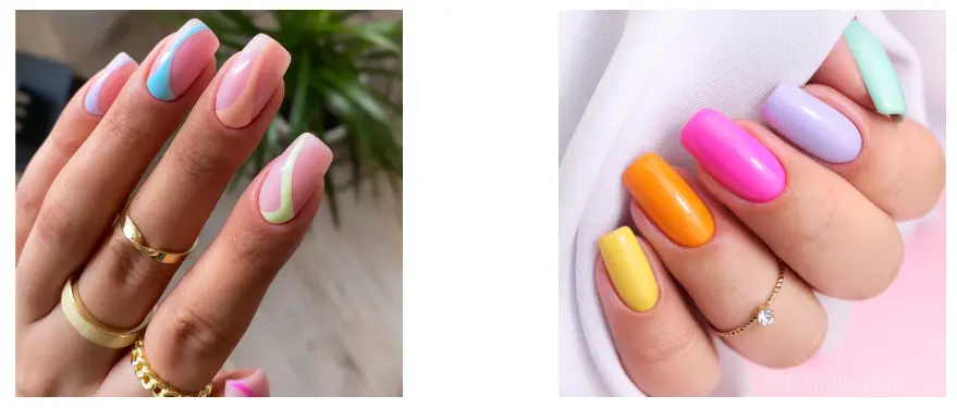 Auffällige Accessoires für sommerliche Nägel