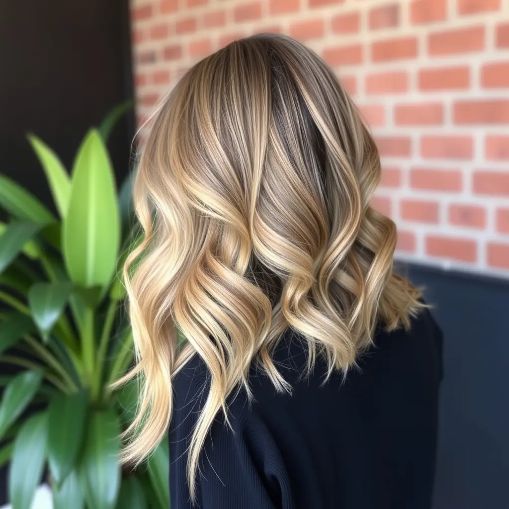 Perfektes Balayage St. Gallen mit fliessenden Farbübergängen von Master Stylist Ella beim Premium Coiffeur Beautycenter by Neta.
